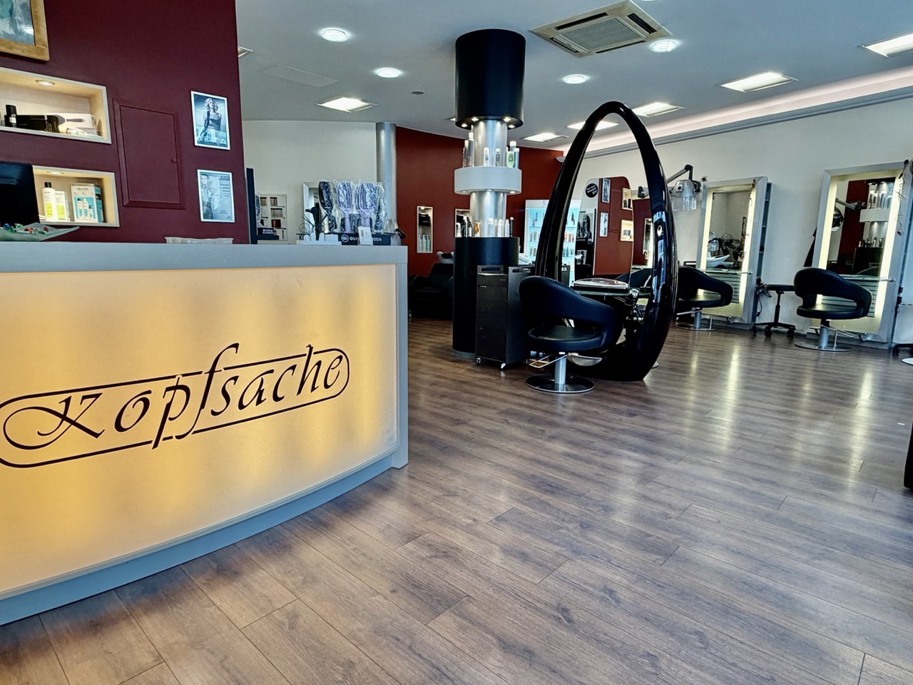 Salon Kopfsache – Empfang